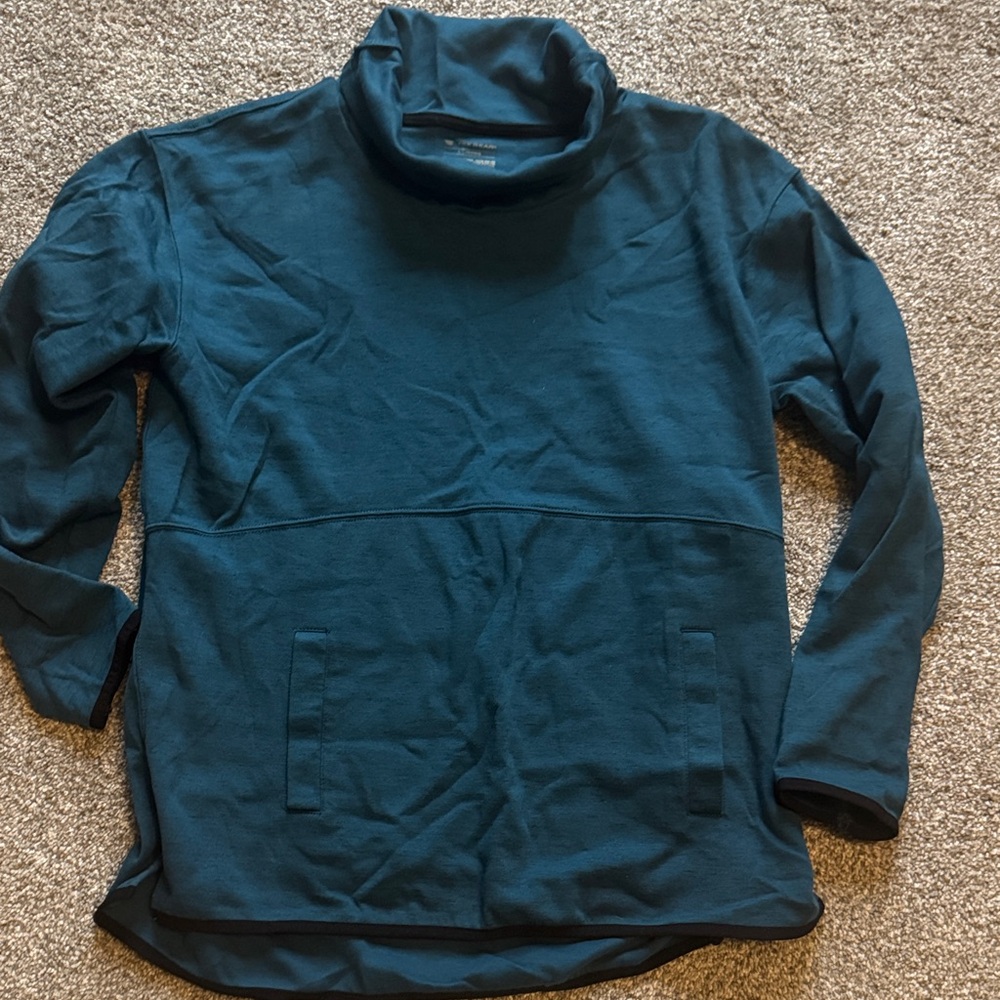 Tek Gear Teal High-Neck Pullover
